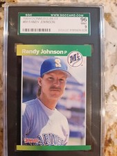 1989 Donruss Baseball's Best Randy Johnson Rookie Card # 80 Mint Grade 9 HOF