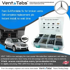 Pestaña de control de reparación de ventilación de aire acondicionado - KIT DE REPARACIÓN DE CONCESIONARIO MERCEDES PRO - Imagen 1 de 5