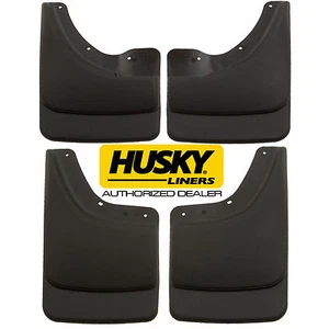 HUSKY Mud Guards Flaps for DODGE RAM 1500 2500 3500 NO FENDER FLARES Front Rear - Picture 1 of 7