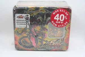 (500960) Yugioh 5Ds 2008 RED DRAGON ARCHFIEND COLLECTOR'S TIN  - NON MINT - Picture 1 of 19