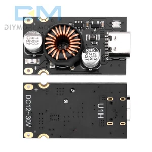 Módulo de carga rápida 65W DC8~30V PD2.0/3.0 PPS Protocolo FCP AFC Interfaz tipo C - Imagen 1 de 15