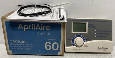 AprilAire 60 Automatic Digital Humidifier Control Humidistat 24V - Image 1 of 4