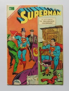 VINTAGE RARE DC COMICS SUPERMAN # 598 MEXICAN COMIC NOVARO 1967 - Picture 1 of 4