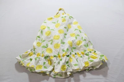 Vestido Halter Gymboree Niñas Estampado Limón AC2 Blanco Cítrico y Sol Talla: 6  Foto 1 de 3