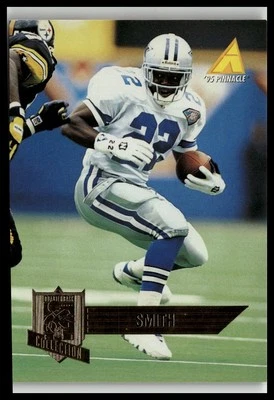 Emmitt Smith 1995 Pinnacle Club Collection #229 Dallas Cowboys Card - Image 1 of 2