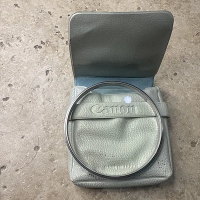 Vintage Canon 58mm UV 1x Chrome Filter   - Image 1 of 4