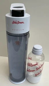 SodaStream Apollo Fizzy Drinks Maker & Original Bottle 1980s Vintage Retro Soda - Picture 1 of 9