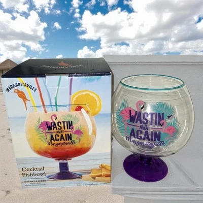 Margaritaville Cocktail Fishbowl 3 liter "Wastin Away Again in Margaritaville" - Image 1 of 4