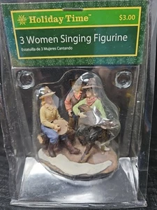 All Female Country & Western Cowgirl Band, Weihnachtsdorf Musiker Figur - Bild 1 von 10