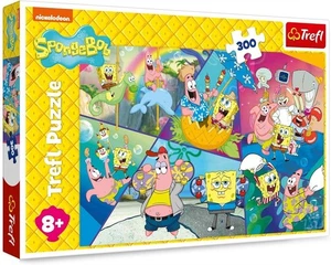 Trefl Jigsaw Puzzle 300 Pieces 8+ Age SpongeBob in Bikini Bottom - Picture 1 of 2