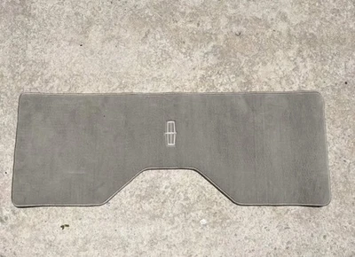 Alfombrilla trasera Lincoln Towncar Executive-L OEM Ford gris beige alfombra Foto 1 de 2
