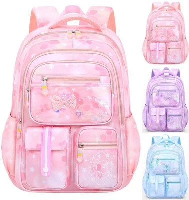 Kids Waterproof Schoolbag Children School Bags for Girls Primary School Backpack - Image 1 of 4