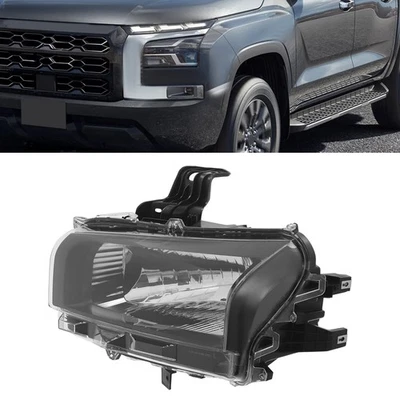 Headlight For 2024-2025 Mitsubishi L200 Triton Halogen Headlamps Left/Right Opt. Foto 1 de 4