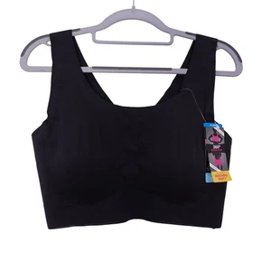 NUEVO Sujetador inalámbrico Bali Comfort Revolution EasyLite Shaping talla XL negro DF3491 - Imagen 1 de 7