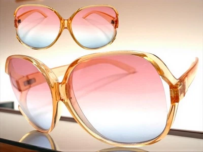 GAFAS DE SOL de gran tamaño exageradas estilo retro enormes Jumbo X marco naranja grande Foto 1 de 4