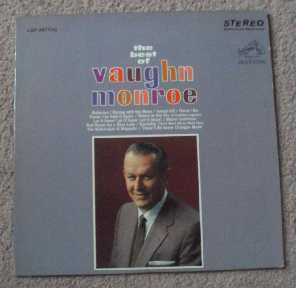 VAUGHN MONROE The Best Of... LP late-60's big-band jazz — 第 1/1 张图片