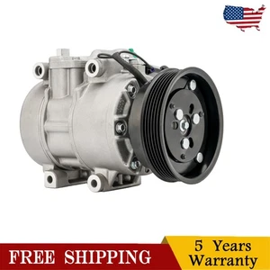 Compresor de aire acondicionado con embrague 158371 para Kia Forte Forte Koup 2010 2011 2012 2013 - Imagen 1 de 16