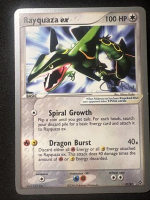 Rayquaza ex - 2004 (Chris Fulop) 97/097 世界锦标赛常规牌组 — 第 1/4 张图片