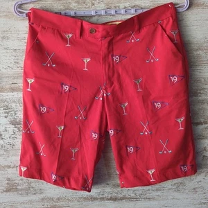 Loudmouth Golf Shorts 34 19th Hole - Picture 1 of 9