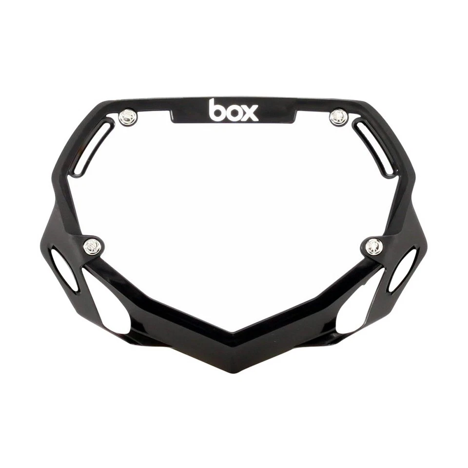 BOX BMX Box zwei Nummernschilder klein schwarz - Bild 1 von 1