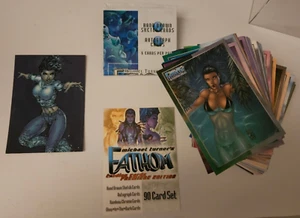 Michael Turner's FATHOM 2001 Dynamic Forces DF 90 Card SET + Wrapper + H2 Promo - Bild 1 von 1