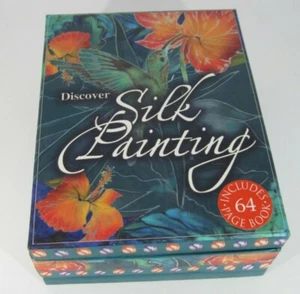 Discover Silk Painting Includes 64 Page Book - Picture 1 of 6