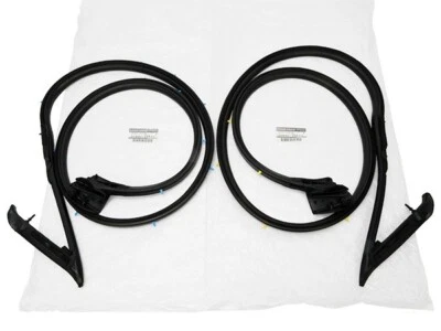 Juego de sellos de puerta derecha e izquierda Nissan 180SX 240SX Silvia S13 genuino Foto 1 de 2