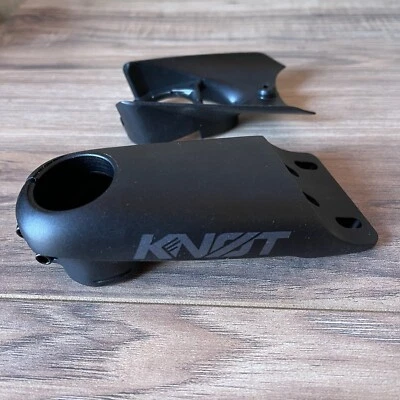 NOS Cannondale Hollowgram Knot Stem for SystemBar -17 Degree 100mm Missing Bolts - Image 1 of 4