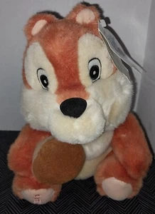 Vintage Disney Chip w/ Acorn Nut Plush 10” w/ Tags Disneyland Resort - Picture 1 of 5