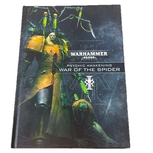 WARHAMMER 40,000 Psychic Awakening WAR OF THE SPIDER 2020 HB by Games Workshop - Picture 1 of 6