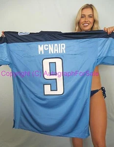 Steve McNair Tennessee Titans authentic Reebok GAME MODEL light blue jersey NEW - Picture 1 of 2