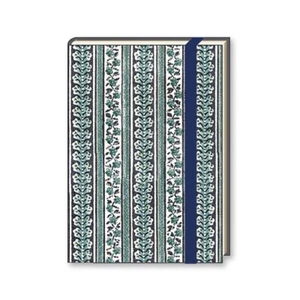 Italian Luxury Hardcover Notebook Lined A6 - Floral Remondini - 220 Pages - Picture 1 of 3