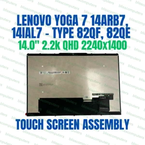 5d10s39812 Lcd Module Sb Lenovo Yoga 7 14ial7 82qe000kus - Picture 1 of 9