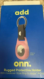 add onn. Protective Airtag Holder NEW With Carabiner-Style Ring for Apple - Picture 1 of 4