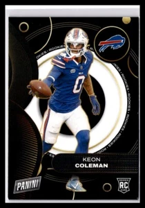 2024 Panini Player Of The Day Football Rookie #RC7 Keon Coleman RC - Picture 1 of 2