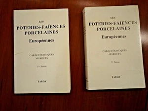 Poteries-Faiences Porcelaines Europeennes, Marques. Collected by Tardy. 2 vols.  - Picture 1 of 1