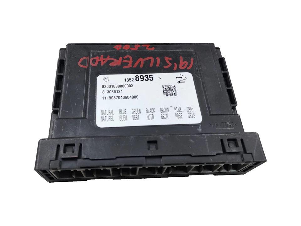 2018-2019 Chevrolet Silverado 2500 Body Control BCM Module 13528935 OEM - Image 1 of 4