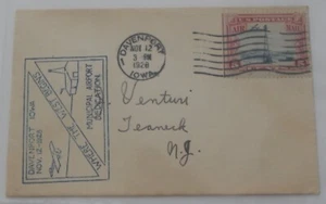 Davenport Iowa airport dedication November 12 1928 airmail - Picture 1 of 2