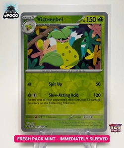 Victreebel 071/165 Pokémon Holo Inverso JCC: 151 Tarjetas Pokémon COMO NUEVO ENVIADO HOY - Imagen 1 de 2