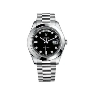 Rolex Day-Date II 41mm President Platinum 950 with Oyster Architecture 218206 - Picture 1 of 3