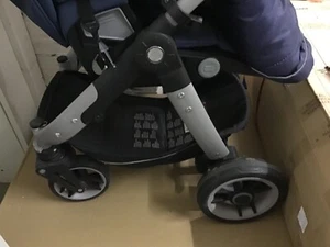 teutonia Cosmo Kinderwagen 2016 mit Gestelltragetasche Atlantic - Bild 1 von 3