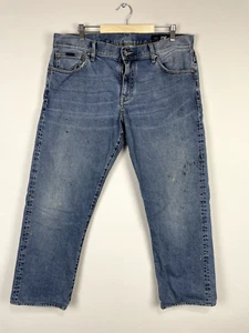 Armani Exchange J16 Straight Blue Wash Jeans Size 36 - Picture 1 of 22