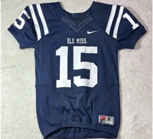 Nike Men’s Ole Miss Rebels #15 Football Jersey Sz. LARGE NEW - Picture 1 of 3