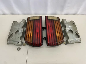 1982-83 Datsun 280ZX Rear Tail Light Assemblies w/ Brackets Wiring Harness Pair - Picture 1 of 24