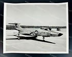 Usaf Mcdonnell F-101 Voodoo Supersonic Jet Fighter Plane Aircraft Original Photo