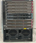 Cisco Catalyst 6509 2x VS-S2T-10G 3x WS-X6848-TX-2T 4x WS-X6848-SFP-2T 192x SFPs
