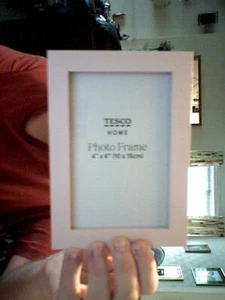 TESCO HOME PHOTO FRAME  SIZE 4" X ^" CMS BIRTHDAY CHRISTMAS HOME OFFICE - Picture 1 of 2