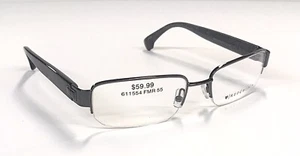 REPUBLICA MANCHESTER Eyeglass Frames 55-18-143 Gunmetal Half Rim Eyeglasses New - Picture 1 of 7