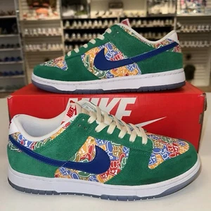 Size 9.5 - Nike Dunk Low 'Foam Finger' Men's Shoes DZ5184-300 - Picture 1 of 8