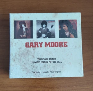 GARY MOORE - BOXSET 3 CD COLLECTOR'S EDITION LIMITED PICTURE DISC 1991 SIGILLATO - Imagen 1 de 4